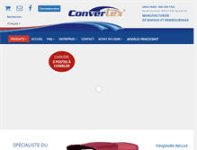 Tablet Screenshot of convertex.net